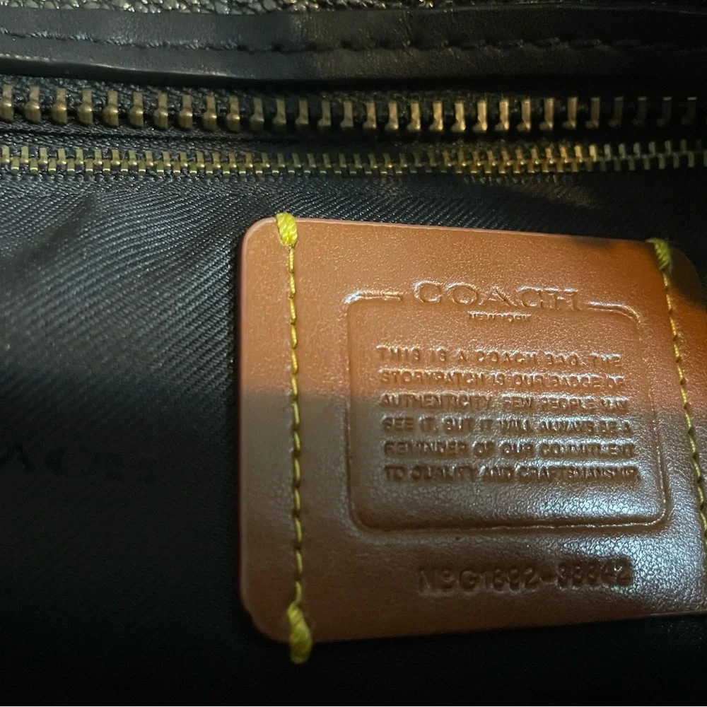 Coach Dreamer 36 Metallic Colorblock Shoulder Bag - Picture 6 of 8
